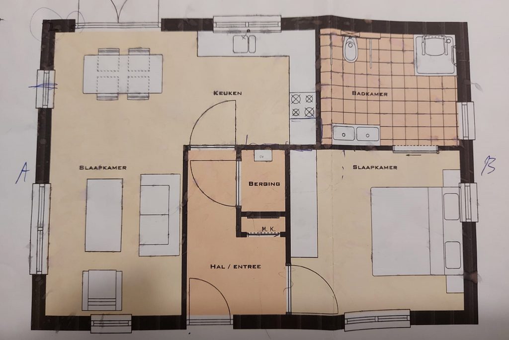 platte grond mazo-woning